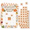Big Dot of Happiness Fall Friends Thanksgiving - Bingo Cards and Markers - Friendsgiving Party Bingo Game - Set of 18